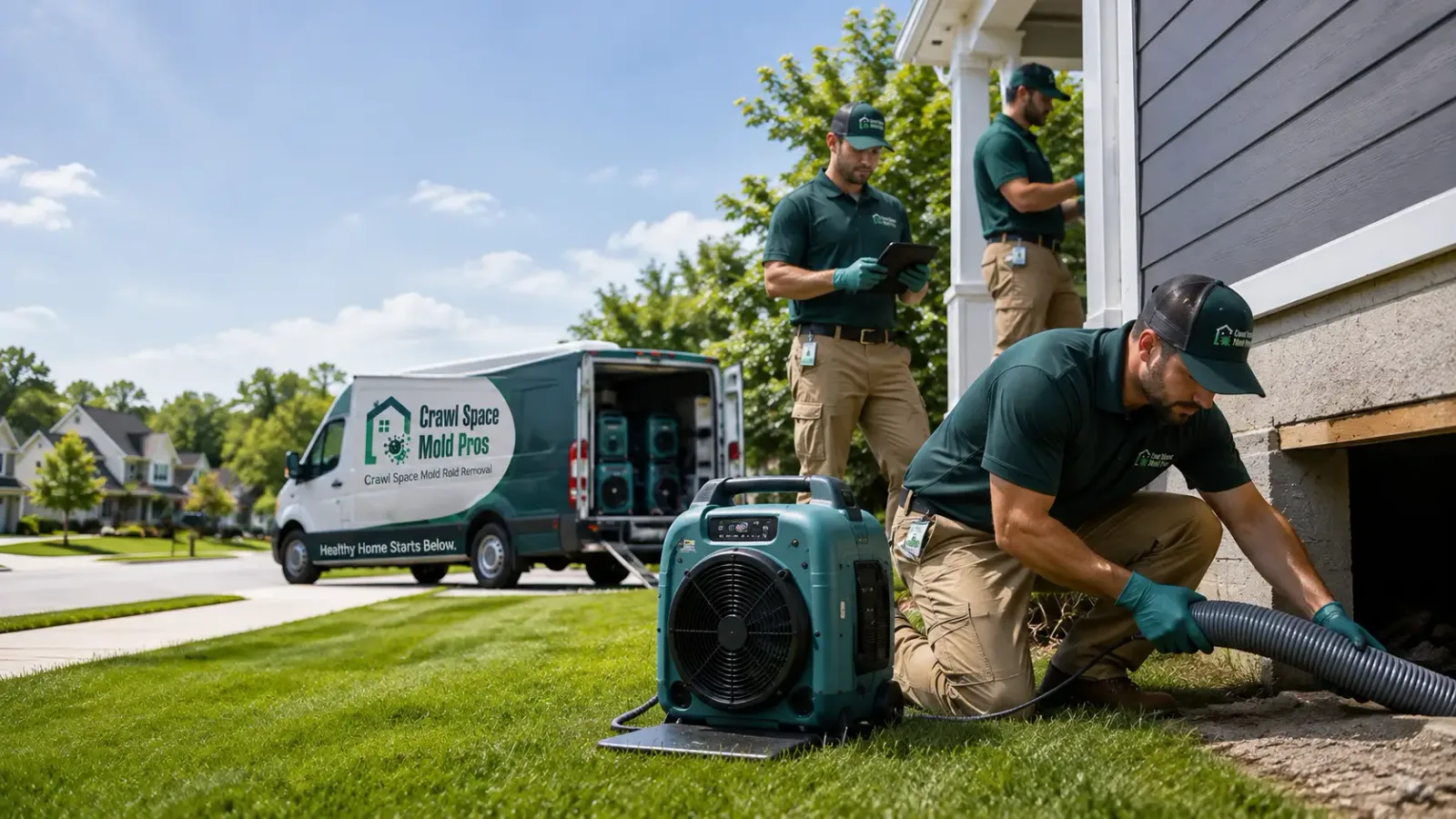 Crawl Space Mold Removal in Wanaque, NJ